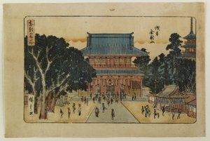 Híres helyek a keleti fővárosban alkotó: Utagawa Hiroshige