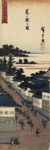 Kasumigaseki nézet, 1830-1844