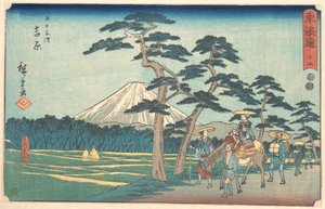 Yoshiwara alkotó: Utagawa Hiroshige