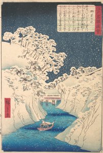Ochanomizu. alkotó: Utagawa Hiroshige II