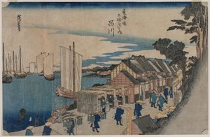 Shinagawa (a Tokaido ötvenhárom állomása című sorozatból)