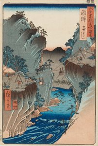 Fatömbnyomat - Hida, Kagowatashi, 24. szám, 19. század