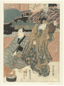 Színészek a színpadon alkotó: Utagawa Kunisada (I)
