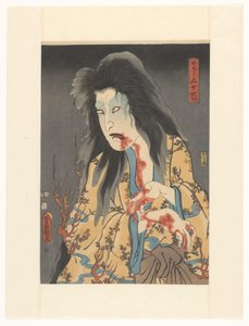 Igarashi ápolónő szelleme alkotó: Utagawa Kunisada (I)