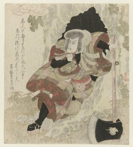 Az ember baltával kiszáll a fából alkotó: Utagawa Kunisada (I)