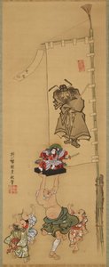 Fiúk Fesztiválja alkotó: Utagawa Kunisada
