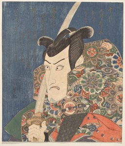 Ichikawa Danj?r? szerephez öltözött VII alkotó: Utagawa Kunisada
