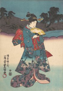 Nyomtatás. alkotó: Utagawa Kunisada