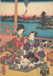 Nyomtatás. alkotó: Utagawa Kunisada