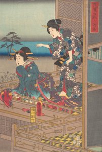 Nyomtatás. alkotó: Utagawa Kunisada