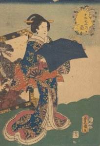 Nyomtatás. alkotó: Utagawa Kunisada