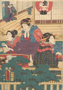Nyomtatás. alkotó: Utagawa Kunisada