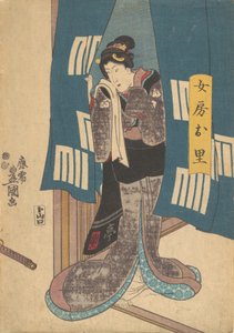 Nyomtatás, 19. század., 19. század. alkotó: Utagawa Kunisada