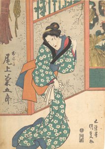 Nyomtatás, 19. század., 19. század. alkotó: Utagawa Kunisada