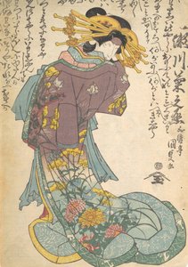 Nyomtatás, 19. század., 19. század. alkotó: Utagawa Kunisada