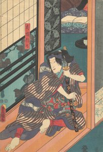 Nyomtatás, 19. század., 19. század. alkotó: Utagawa Kunisada