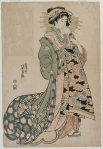 Mr. Shiratama a Te Tamaya-ból alkotó: Utagawa Kunisada