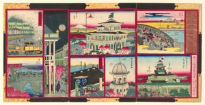 Brit ght modellnézetek web s pa back s tag of g ritk t Japan alkotó: Utagawa Kunisada II