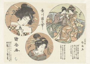 női portrék alkotó: Utagawa Kuniyasu