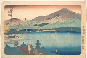 Minakucsi, Isibe, Kuszacu, Ócu, Kiotó alkotó: Utagawa Kuniyoshi
