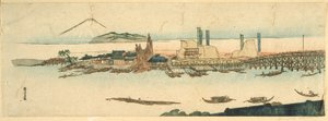 Jelenet a Szumida folyón alkotó: Utagawa Kuniyoshi