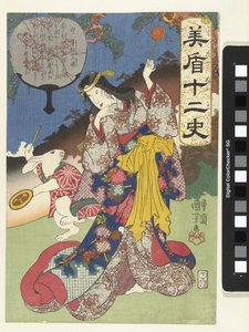 A nyúl jele alkotó: Utagawa Kuniyoshi