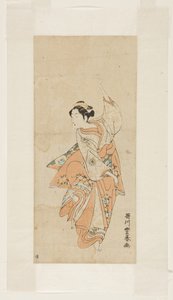Gésa tánc alkotó: Utagawa Toyoharu