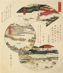 Közeli kép egy japán festményről alkotó: Utagawa Toyohiro