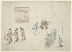 Jelenet a Yoshiwarában alkotó: Utagawa Toyokuni (I)