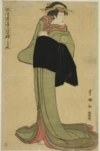 Hamamuraya: A Segawa Kikunojo jó hely a látogatásra, a tévésorozatból.ーーEh)” alkotó: Utagawa Toyokuni I