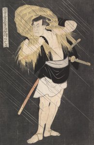 Otani Tomoemon színész Ono Sadakuro szerepében, a Színészek képe című sorozatból, kb. 1795. alkotó: Utagawa Toyokuni I