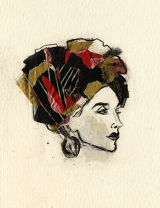 Elegáns női fejdísz alkotó: Ute Rathmann