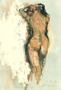 Kifejező női akt alkotó: Ute Rathmann