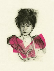 Modern rózsaszín portré alkotó: Ute Rathmann
