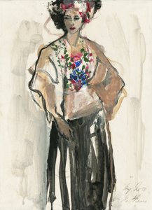 Élénk virágmintás divat alkotó: Ute Rathmann