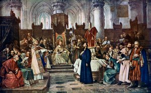 Jan Hus a konstanzi zsinat előtt, 1415 1926.