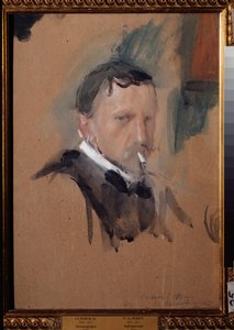 Önarckép. Valentin Alekszandrovics Szerov (1865-1911) munkája, akvarell és gouache papíron alkotó: Valentin Aleksandrovich Serov