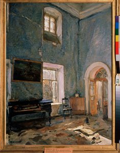 Egy kastély csarnoka. Belkino ingatlan, Obninsk (Oroszország). Valentin Alekszandrovics Szerov (1865-1911) festménye, olaj, vászon alkotó: Valentin Aleksandrovich Serov