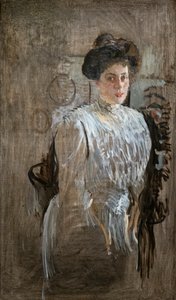 Margarita Kirilovna Morozova portréja alkotó: Valentin Aleksandrovich Serov