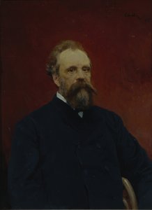 Szergej Mihajlovics Tretyakov portréja 1834-1892, 1895 alkotó: Valentin Aleksandrovich Serov