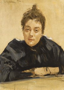 Maria Yakunchikova-Weber művész portréja 1870-1902 alkotó: Valentin Aleksandrovich Serov