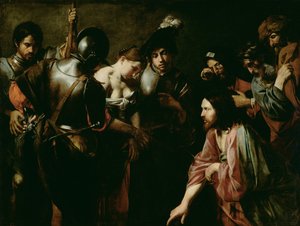 Krisztus és a házasságtörő alkotó: Valentin de Boulogne
