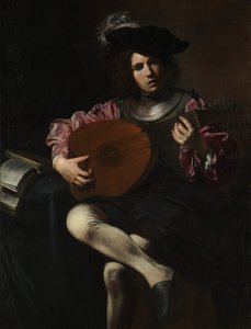 Lantjátékos, kb. 1625-26.