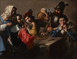 A koncert, 1625 körül (olaj, vászon) alkotó: Valentin de Boulogne