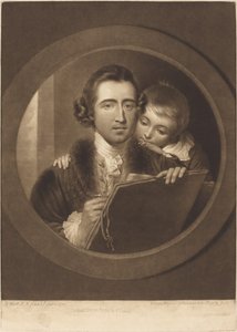 Benjamin West, Esqr R.A. és fia, RI West, 1773.