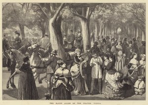 A Práter Haupt Allee, Bécs