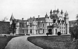 Balmoral kastély, Skócia, 1920