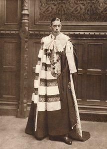 „York hercege a Lordok Háza köntösében”, 1920