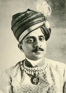 „A Mysore maharadzsa”, 1905, 1920 c.