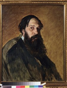 Alekszej Savrasov (Savrasov) (1830-1897) művész portréja. Vaszilij (Vaszilij) Grigorjevics Perov (1834-1882) festménye, olaj, vászon. 19. századi orosz művészet. Állami Tretyakov Galéria, Moszkva. alkotó: Vasili Grigorevich Perov